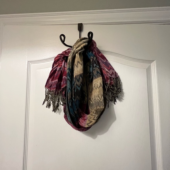 *3 for $15* Jewel Tone scarf - Picture 3 of 5